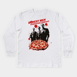 Honest Men Streetfood - Kids Long Sleeve T-Shirt